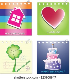 stickers with messages