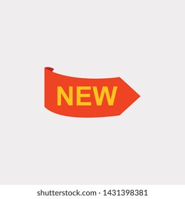 Stickers for New Arrival shop product tags, new labels or sale posters and banners vector sticker icons templates