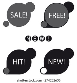 Stickers sale free new hit label