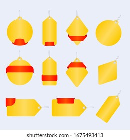 Stickers. Sale tags set vector badges template, discount. flat icon, clearance sale sticker emblem. Set of stickers for business. Suitable for banner, website, advertising, creative design