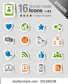 Stickers - Social Media Icons