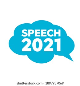 Stickers of speech bubbles vector. Cloud bubble speech for communication 