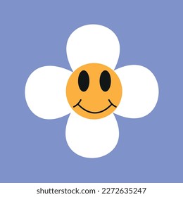 Stickers. The sun, logo, smile face, good mood. Brutalism, modern design. The style of the 80s. eps 10