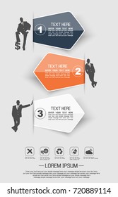 STICKERS TEMPLATE VECTOR NUMBER OPTION MESSAGE  COLORED