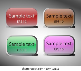 stickers with text