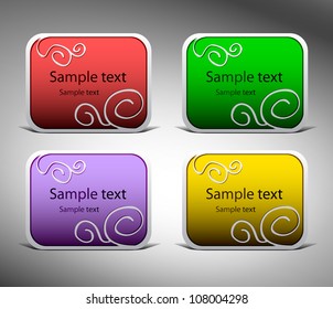 stickers for text