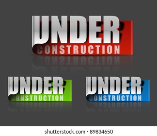 stickers for under design, vector illustration