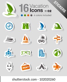 Stickers - Vacation icons