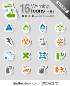 Stickers - Warning icons