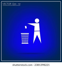 Pegatinas con iconos web. vector plano