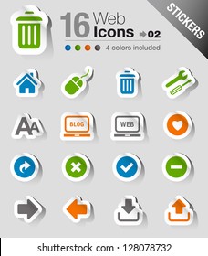 Stickers - Website and Internet Icons