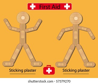 Sticking plaster Figure