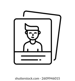 Sticking vector outline EPS 10 file