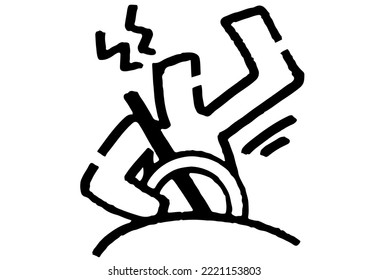 Stickman driving under the influence
