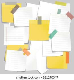 Sticks note paper 