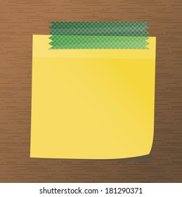 Sticks note paper 