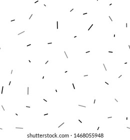 sticks, straight lines seamless pattern. geometric background memphis style. isometric pattern with sharp lines. geometrical abstract illustration Pattern for design of fabric, wallpapers