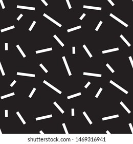 sticks, straight lines seamless pattern. geometric background memphis style. isometric pattern with sharp lines. geometrical abstract illustration Pattern for design of fabric, wallpapers