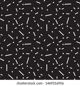sticks, straight lines seamless pattern. geometric background memphis style. isometric pattern with sharp lines. geometrical abstract illustration Pattern for design of fabric, wallpapers