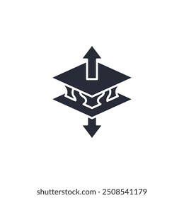 sticky icon vector illustration. sticky symbol isolated on white background