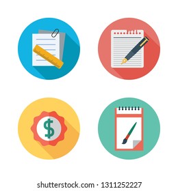 sticky icons set. vector set about [ iconsRandom:4] icons set.