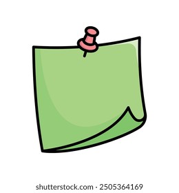 sticky note icon vector design template simple and clean