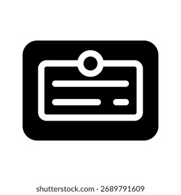 Ilustração de design de símbolo de vetor de ícone de nota adesiva