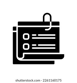 sticky note icon for your website design, logo, mobile design, and presentation.
