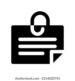icono de nota adhesiva para tu diseño de sitio web, logotipo, aplicación, interfaz de usuario.