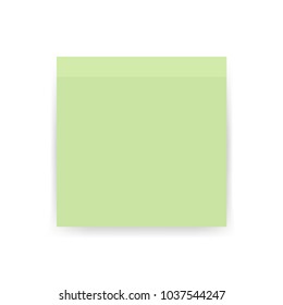 sticky note isolate on white background vector eps10