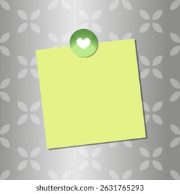 Sticky Note Magnet Set, Silver Board Compatible
