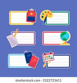 Sticky Note for Notebook Label Collection Set