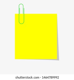 Sticky Note Paper Illustration Vector Stock Vector (Royalty Free ...