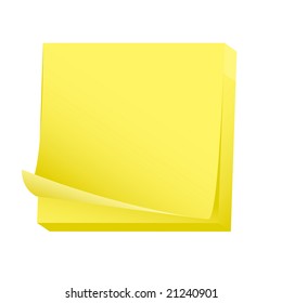 Sticky Note Paper Pad