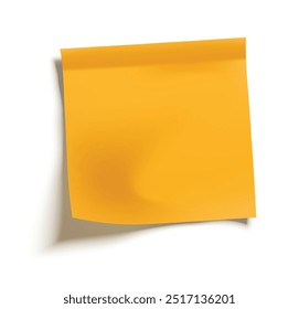 Sticky note reminder. Post it paper. vector illustration