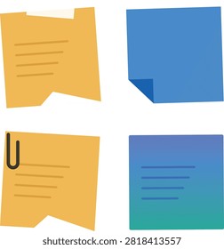 Sticky Notes 1784612822344 Vector Graphic Design Concept for Microstock Portfolio Marketing