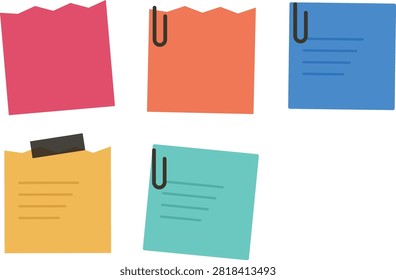 Sticky Notes 1784613051020 Vector Graphic Design Concept for Microstock Portfolio Marketing