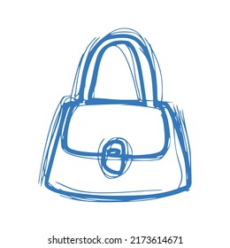 Sticky notes bag icons illustration design art