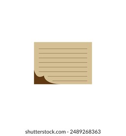 sticky notes icon vector illustration template design