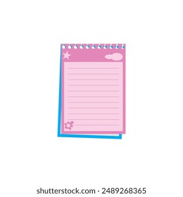sticky notes icon vector illustration template design