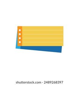 sticky notes icon vector illustration template design