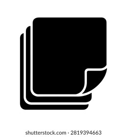 sticky notes office memo paper icon