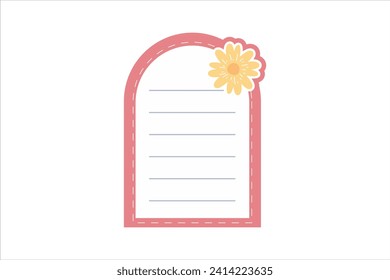 Sticky Notes Paper Sticker Design