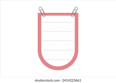 Sticky Notes Paper Sticker Design