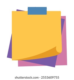 Sticky Notes Vector Illustration - 13