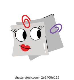 Sticky notes Vector Sticker. Eps 10 File 