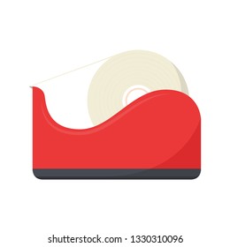 sticky tape cartoon vector.