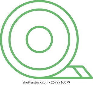 Sticky Tape vector icon. Can be used for printing, mobile and web applications.