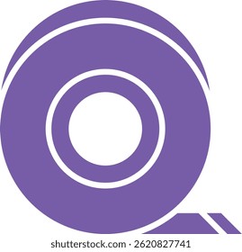 Icono de Vector de cinta adhesiva. Se puede utilizar para aplicaciones de impresión, móviles y de Web.