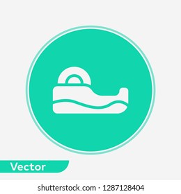 Sticky tape vector icon sign symbol